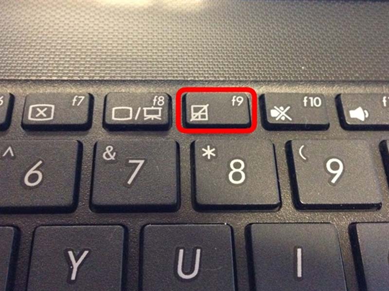 Kích hoạt lại Touchpad bằng phím Fn